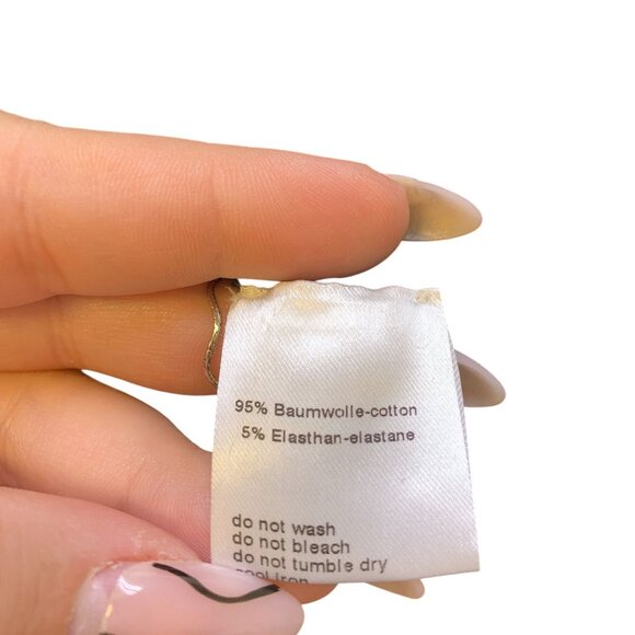 Akris Punto Black Crop Mesh Crochet Short Sleeve Mock Neck Top 6 - Picture 5 of 6